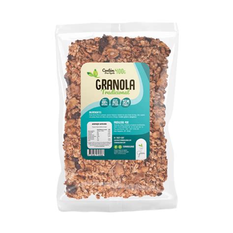 Granola Tradicional Compre Produtos Terra dos Grãos