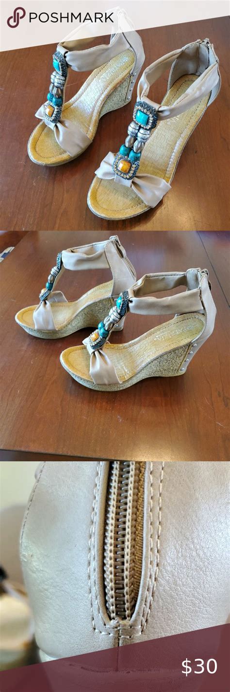 Spring Step Patrizia Sandals Jeweled Wedge Sandals Spring Step Shoes