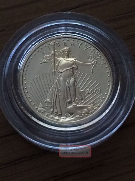 2001 1/10 Oz. American Gold Eagle Proof