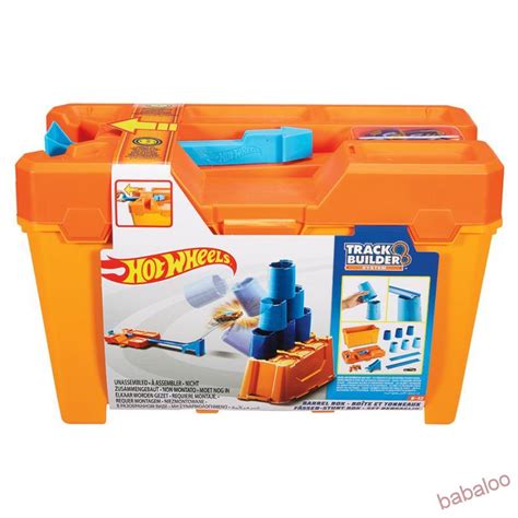 Hračky pre chlapcov Mattel Hot Wheels Track Builder Barel box HRAČKY babaloo playmobil