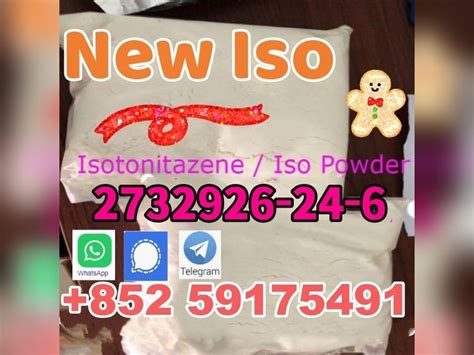 N-desethyl isotonitazene CAS 2732926-24-6 14188-89-1 +85259175491 Opioid