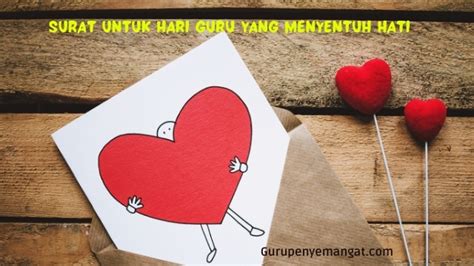 Contoh Surat Untuk Hari Guru Yang Menyentuh Hati Cocok Untuk Hadiah Dan Kartu Ucapan Guru