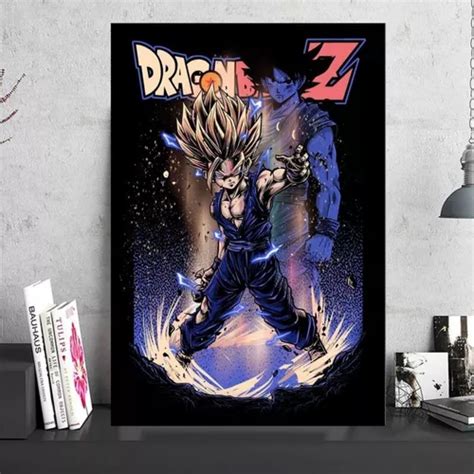 Cuadro Decorativo Gohan Dragon Ball Ssj Saga Cell X Cm Meses Sin