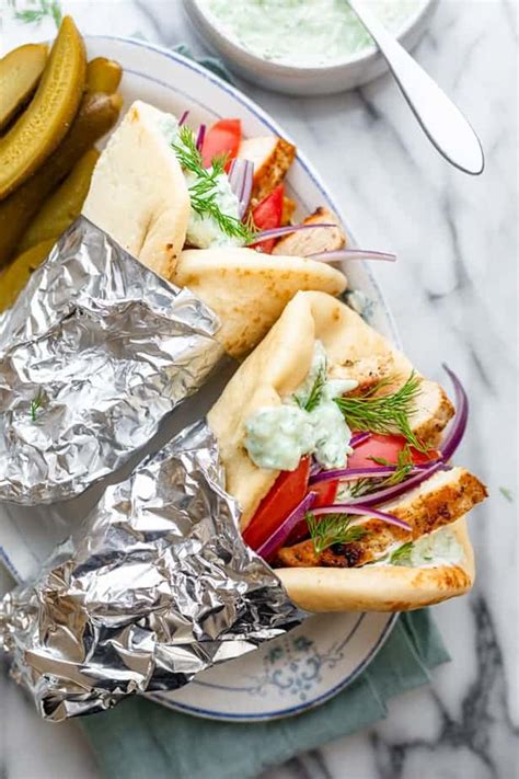 Chicken Gyro {Easy Marinade for Grilling} | FeelGoodFoodie