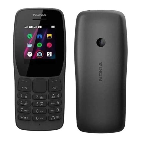 Celular Para Idoso Nokia 110 Celular Simples Dual Chip Mp3 Radio Fm