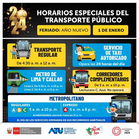 Conoce Los Horarios De Los Servicios De Transporte Público