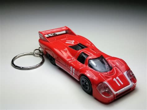 Porsche LH Keychain Hot Wheels Etsy