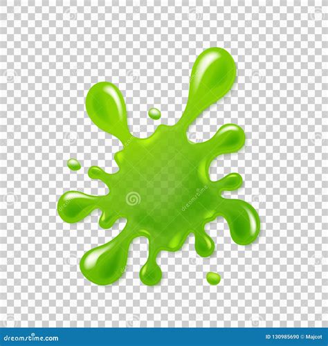 Realistic Green Slime Stock Vector Illustration Of Abstract 130985690