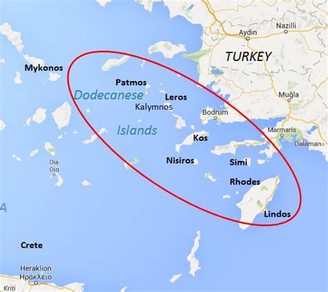 dodecaneseislandsgreecemap carol kent yacht charters international luxury crewed yacht