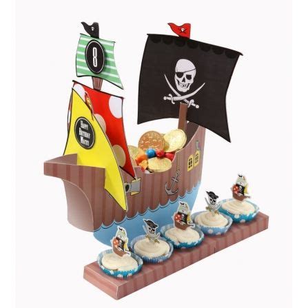 Stand Cupcakes Barco Pirata Oui Oui Fiesta De Piratas Fiestas