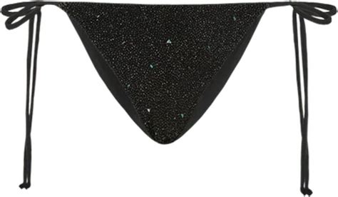 Oceanus Swimwear Amel High Waist Bikini Bottom Black ShopStyle Two Piece Swimsuits