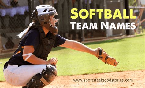 Softball Team Names - Good, Best, Creative and Funny Choices