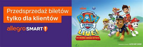 Bilety Na Rewelacyjny Rodzinny Spektakl Psi Patrol Live Wielki Wy Cig