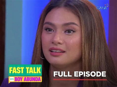 Fast Talk With Boy Abunda Ang Coming Out Story Ni Klea Pineda Bilang Lesbian Tutukan Full