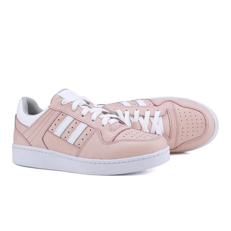 Tênis Melani Casual Feminino em Couro Legítimo Ref N3 Nude Branco