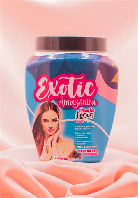 Tratamiento Capilar Exotic Lisos Maquillaje