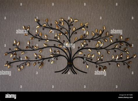 decorative tree made of iron Stock Photo - Alamy