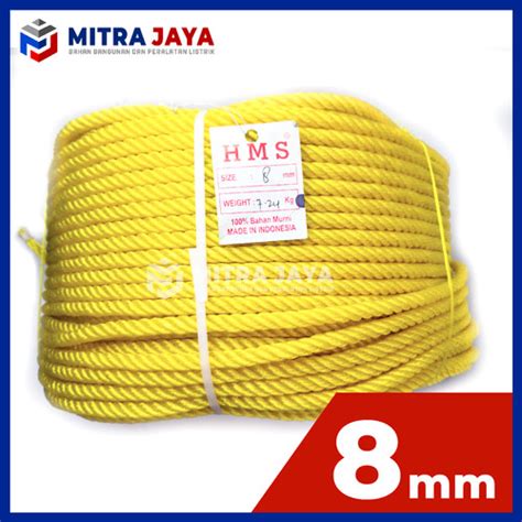 Jual Tali Tambang Plastik Mm Tali Pengikat Plastic Rope Hms