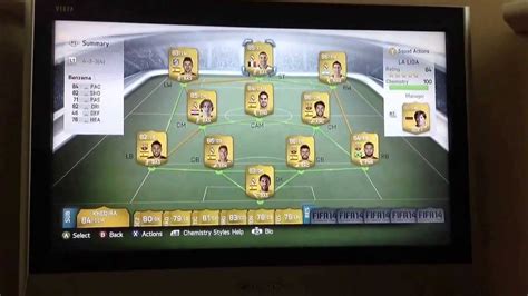 LIGA BBVA Squad Builder Fifa 14 YouTube