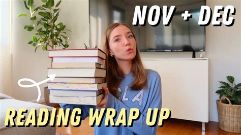 November December Reading Wrap Up Reviewing All The Books I