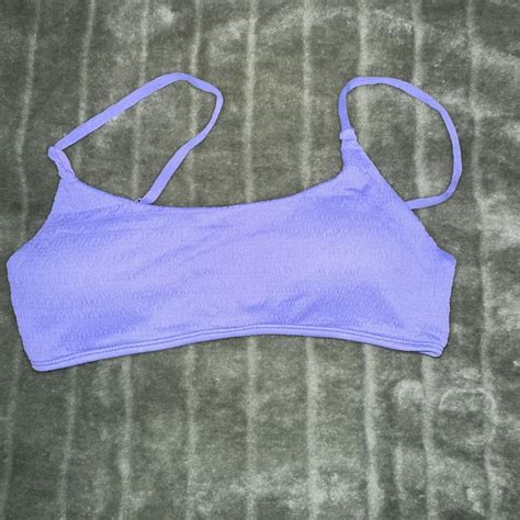 Purple Adjustable Bikini Top Bikini Bikinitop Depop