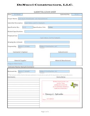 Fillable Online Ftp Austintexas 511S 1 E Austin WW Submittal