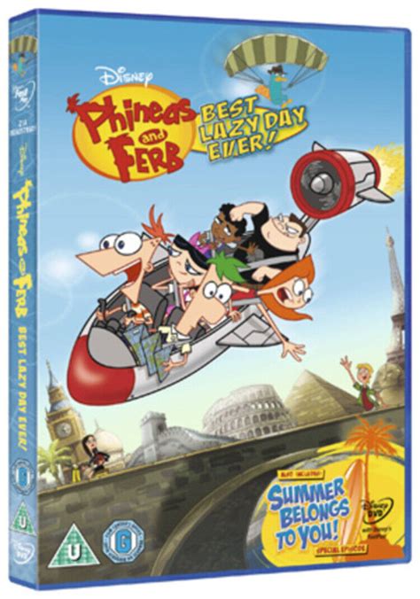 Phineas And Ferb Best Lazy Day Ever Dvd Dvd Uk Import Ebay