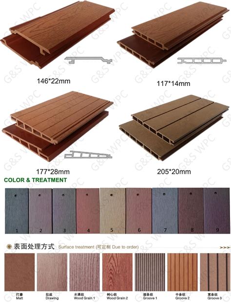 High Quality Outdoor Waterproof Pvc Wood Plastic Exterior Wall Cladding ...