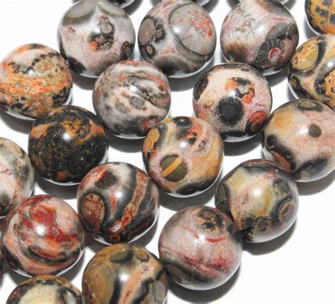 8mm Crazy Lace Jasper Round Loose Beads Gemspleases Loose Beads