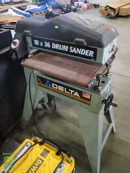 Delta 31 250 18 X 36 Drum Sander Roller Auctions