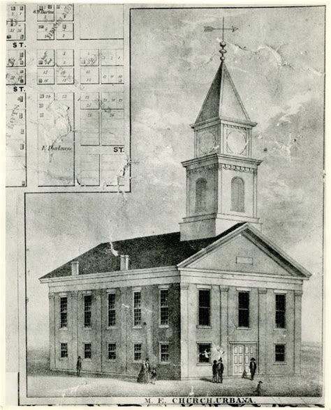 Urbana's First First Methodist Church: A Brief History | Urbana Free ...