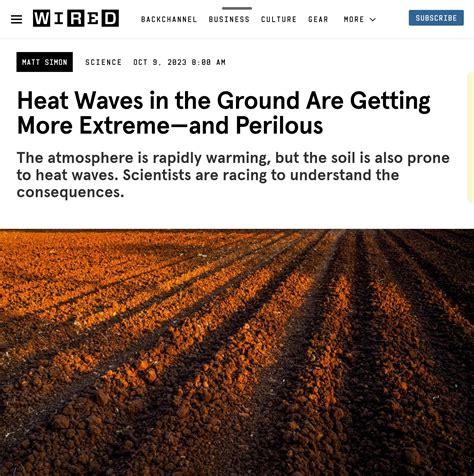 A new climate scare — Boiling Soils! ‘Climate change’ is now causing