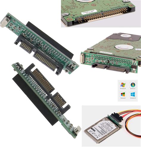 Enet X Ide Vers Sata Adaptateur Broches Ide Hdd Ssd Disque