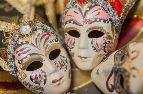 Premium Photo | Italian carnival masks