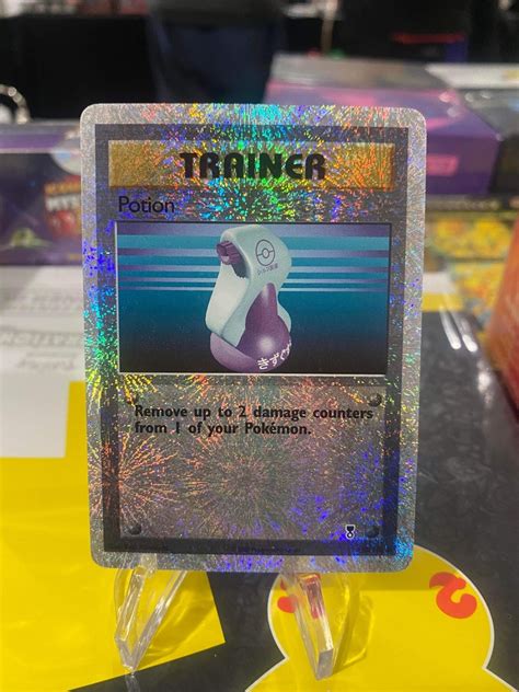 2002 Pokemon Trainer Potion Legendary Collection Reverse Holo 110 Of