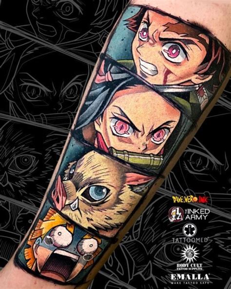 Tatuaje De Kimetsu No Yaiba NBKomputer