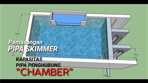 Pemasangan Pipa Skimmer Dan Instalasi Chamber Kolam Youtube