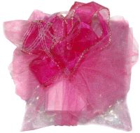 Hot Pink Pillow Pkg Shred Organza Tulle Ribbon Gift My Girlfriend S House