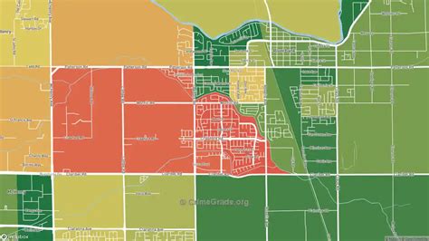 Crossroads-Riverbank, Riverbank, CA Violent Crime Rates and Maps ...