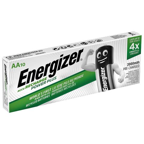 Energizer Recharge Power Plus Aa Mah Par