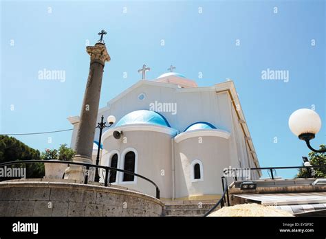 The church of Agia Paraskevi Stock Photo - Alamy