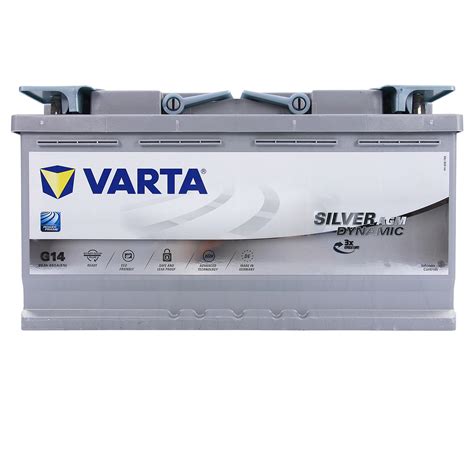 VARTA Starterbatterie SILVER DYNAMIC AGM 95Ah 850A G14