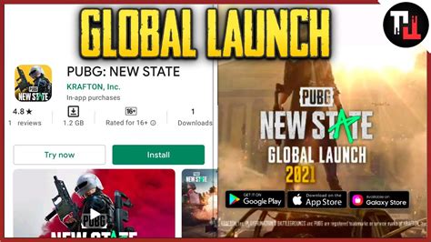 PUBG NEW STATE GLOBAL LAUNCH PUBG New State Launch Trailer HOW