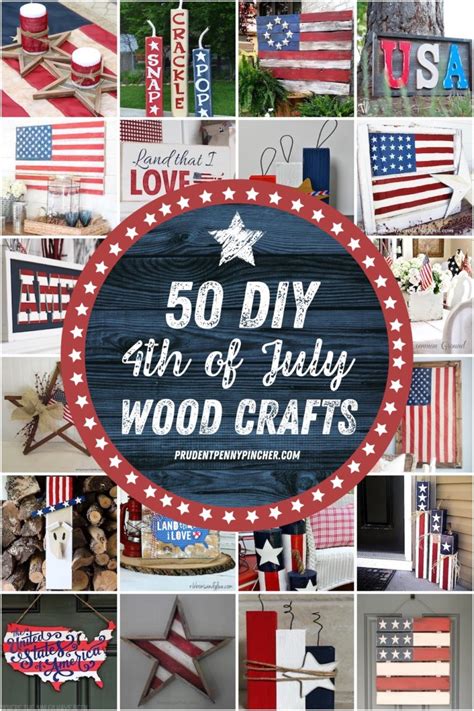 50 Diy 4th Of July Wood Crafts Prudent Penny Pincher