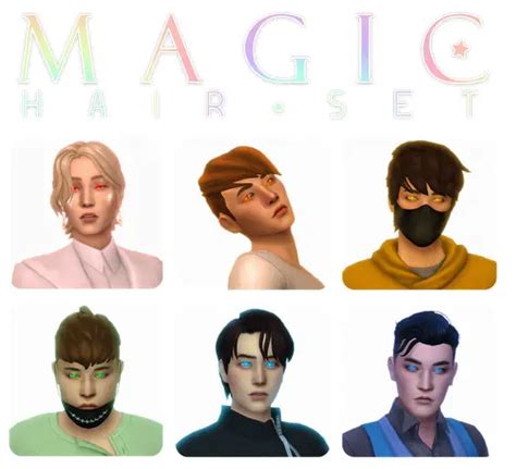 Sims 4 Maxis Match Male Hair Pack Infoupdate Org