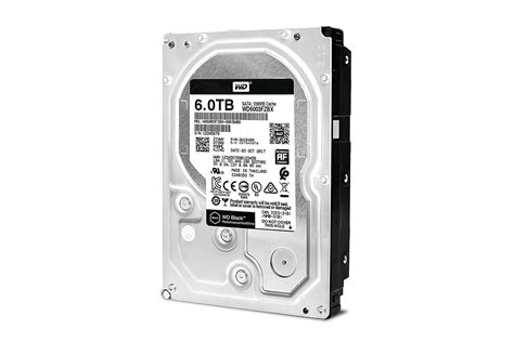 مشخصات و قیمت هارد اینترنال وسترن دیجیتال Black WD6003FZBX ظرفیت 6 ...