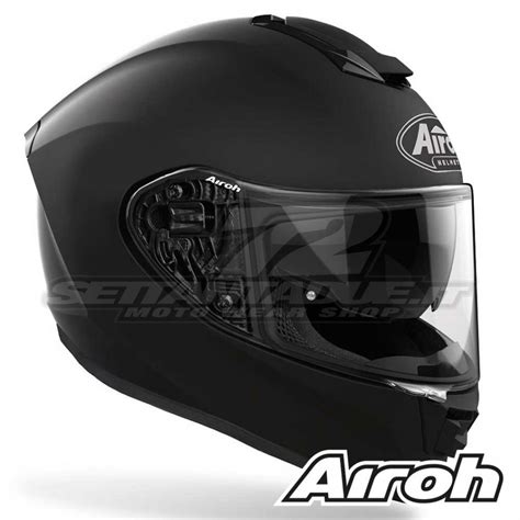 Casco Integrale Airoh ST 501 Color Nero Opaco SETTANTADUE IT