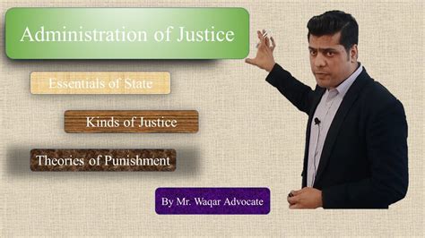 Administration Of Justice Theories Of Punishment In Jurisprudence