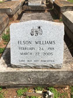 Elson Williams 1918 2005 Find A Grave Memorial