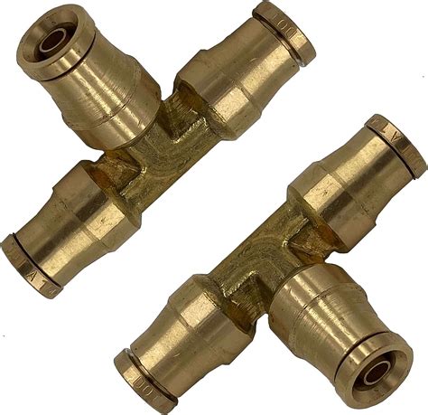 Utah Pneumatic 1 4 Push To Connect Fittings Dot Air Fittings Tee Union